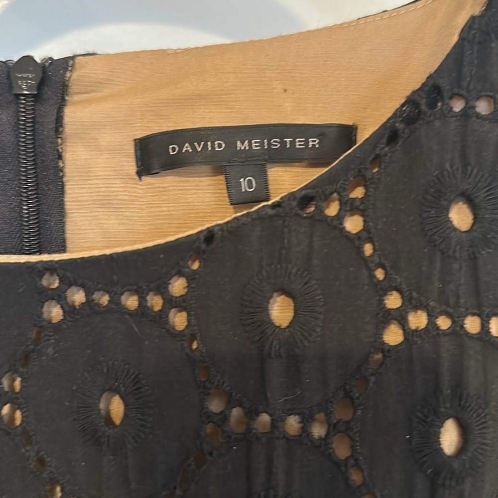 David meister 97% cotton 3% spandex dress - Picture 2 of 8